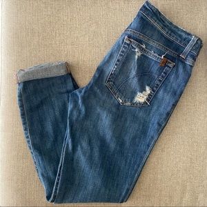 Joe’s Jeans Ankle Distress Denim Skinny Jeans✨